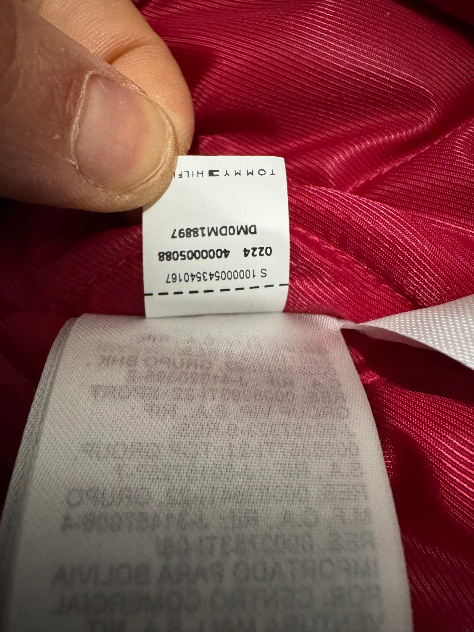 Authentic Tommy Hilfiger bomber jacket new size S – photo 12